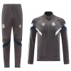 Real Madrid Casaco de Treino Conjunto 2024-25 Cinza